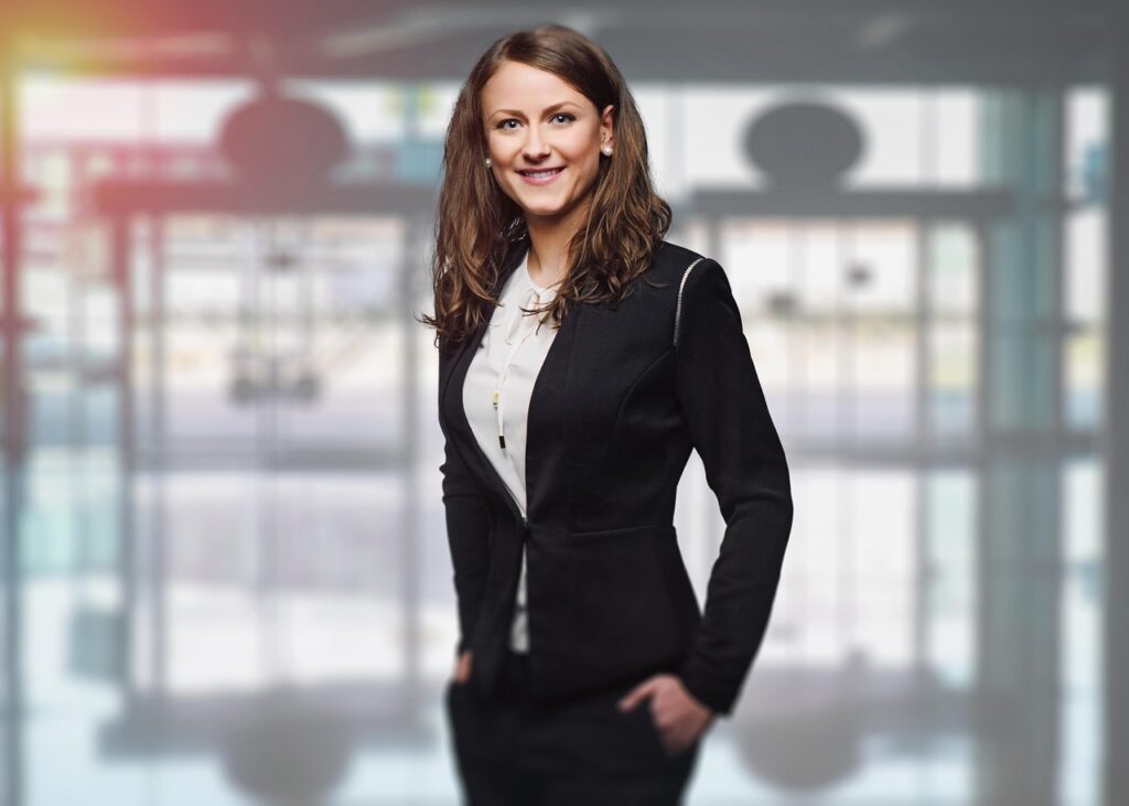 woman in business suit renovation contractors Toronto business