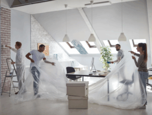 office refurbishment contractors Toronto work on office reno